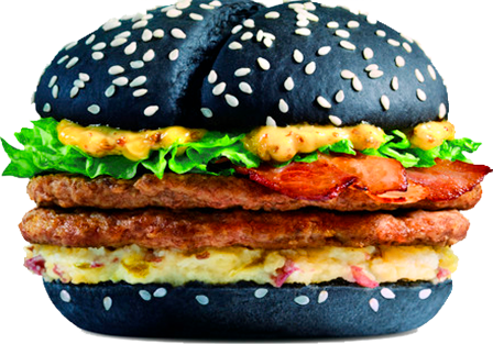 Dark
                          Beef Burger